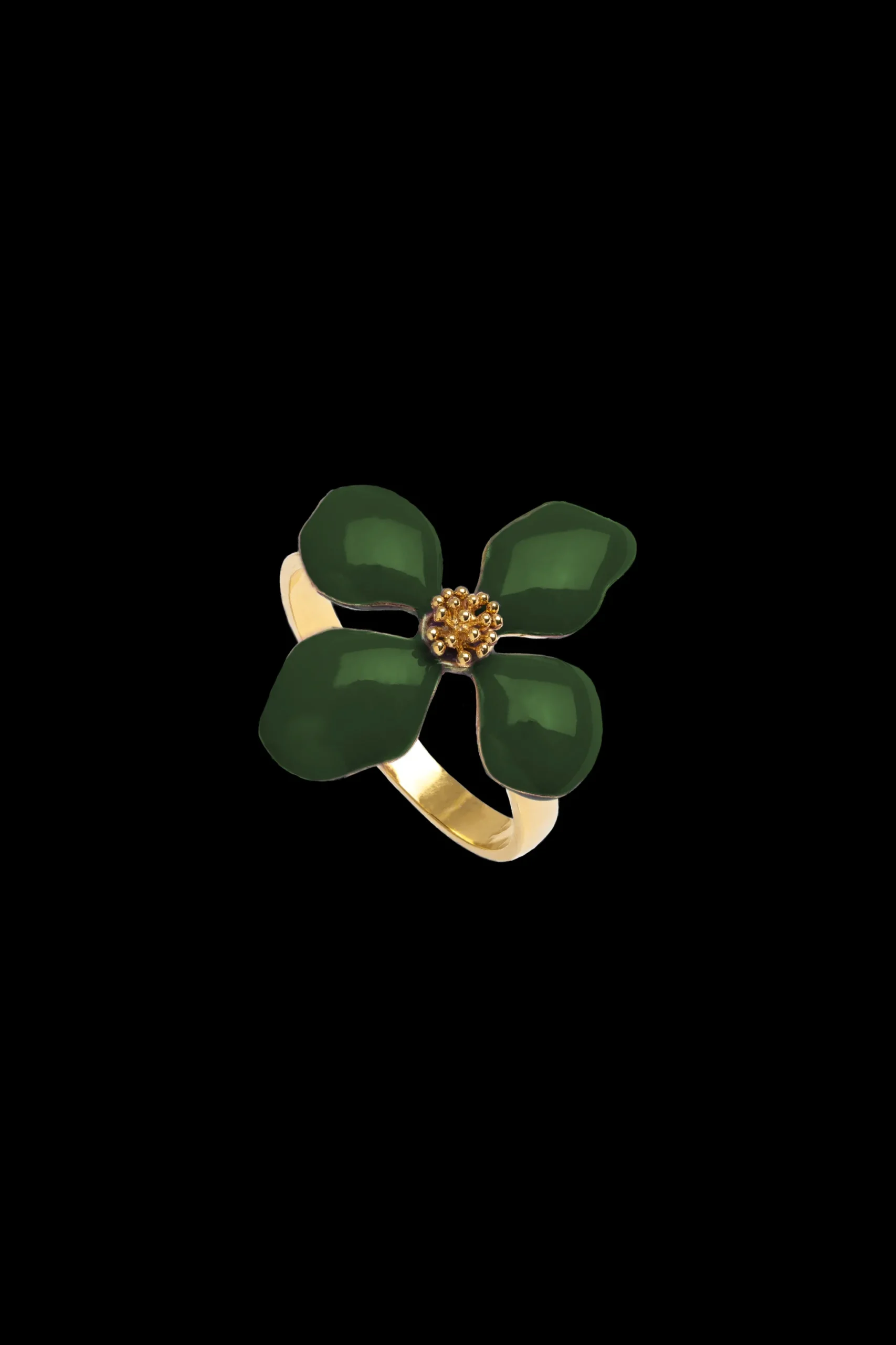Anillo Cassia Verde