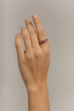 Anillo Geiser Morado