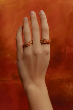 Anillo Geiser Naranja
