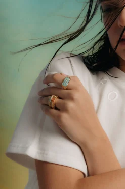 Anillo Geiser Turquesa
