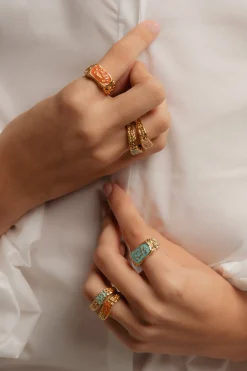 Anillo Magma Naranja