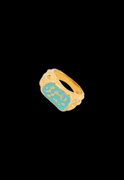 Anillo Magma Turquesa