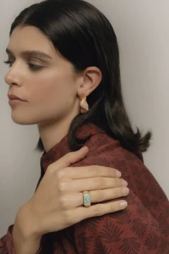 Anillo Magma Turquesa