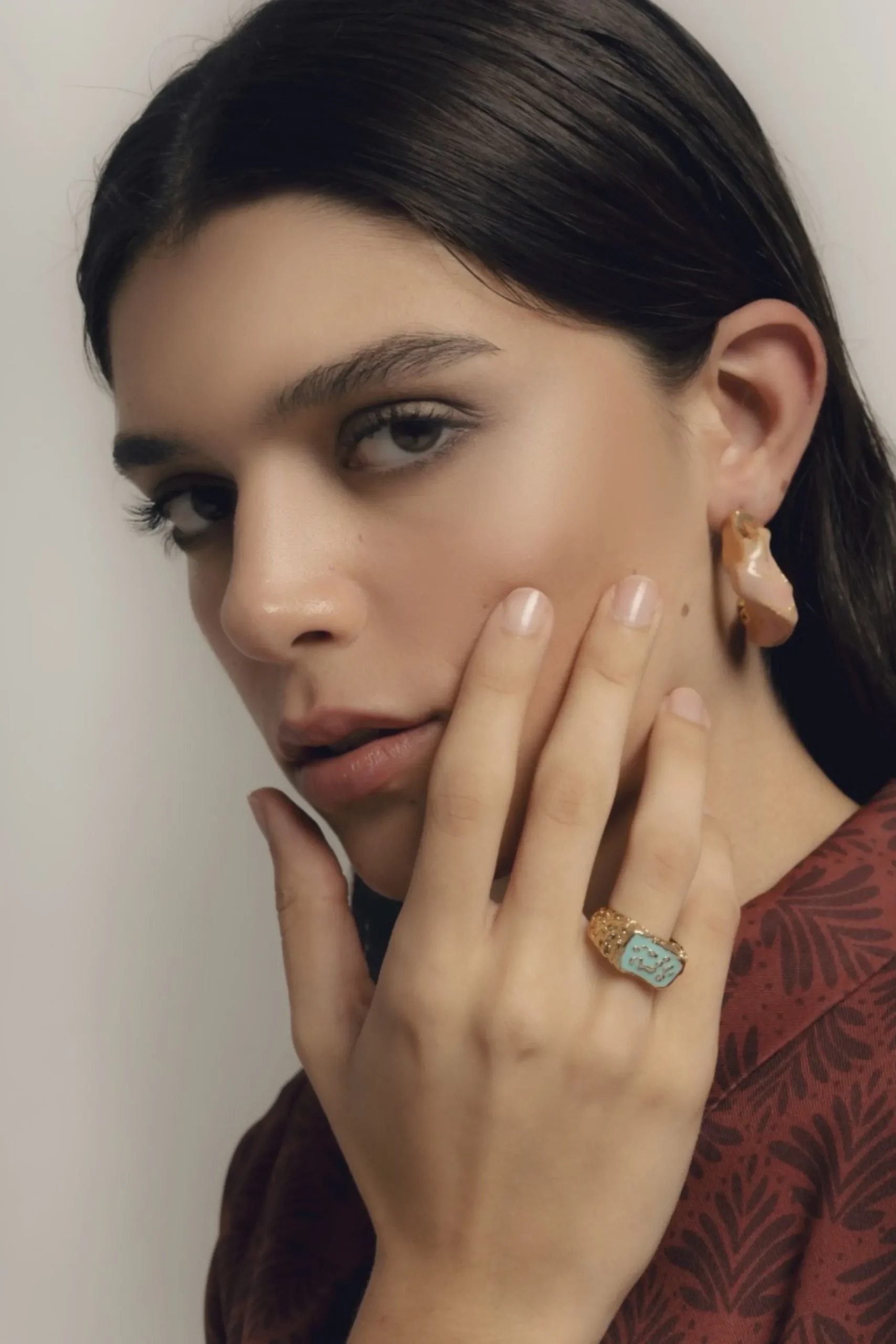 Anillo Magma Turquesa
