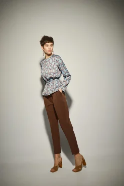 Blusa Azul Claro Mariposas