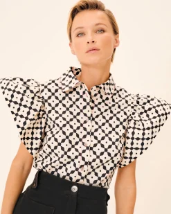 Blusa Con Volantes Lune