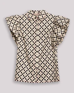 Blusa Con Volantes Lune