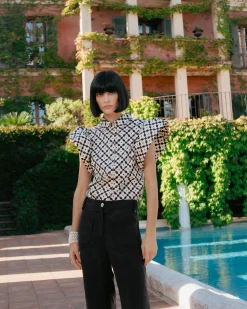 Blusa Con Volantes Lune