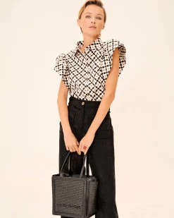 Blusa Con Volantes Lune