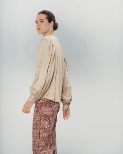 Blusa satinada Matilda
