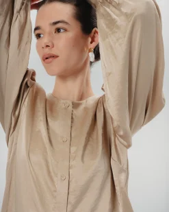 Blusa satinada Matilda