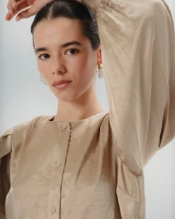 Blusa satinada Matilda
