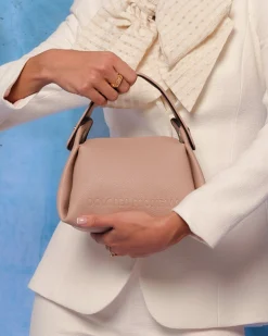 Bolso de mano de Piel Vivaz Nude