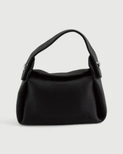 Bolso de mano de Piel Vivaz Negro