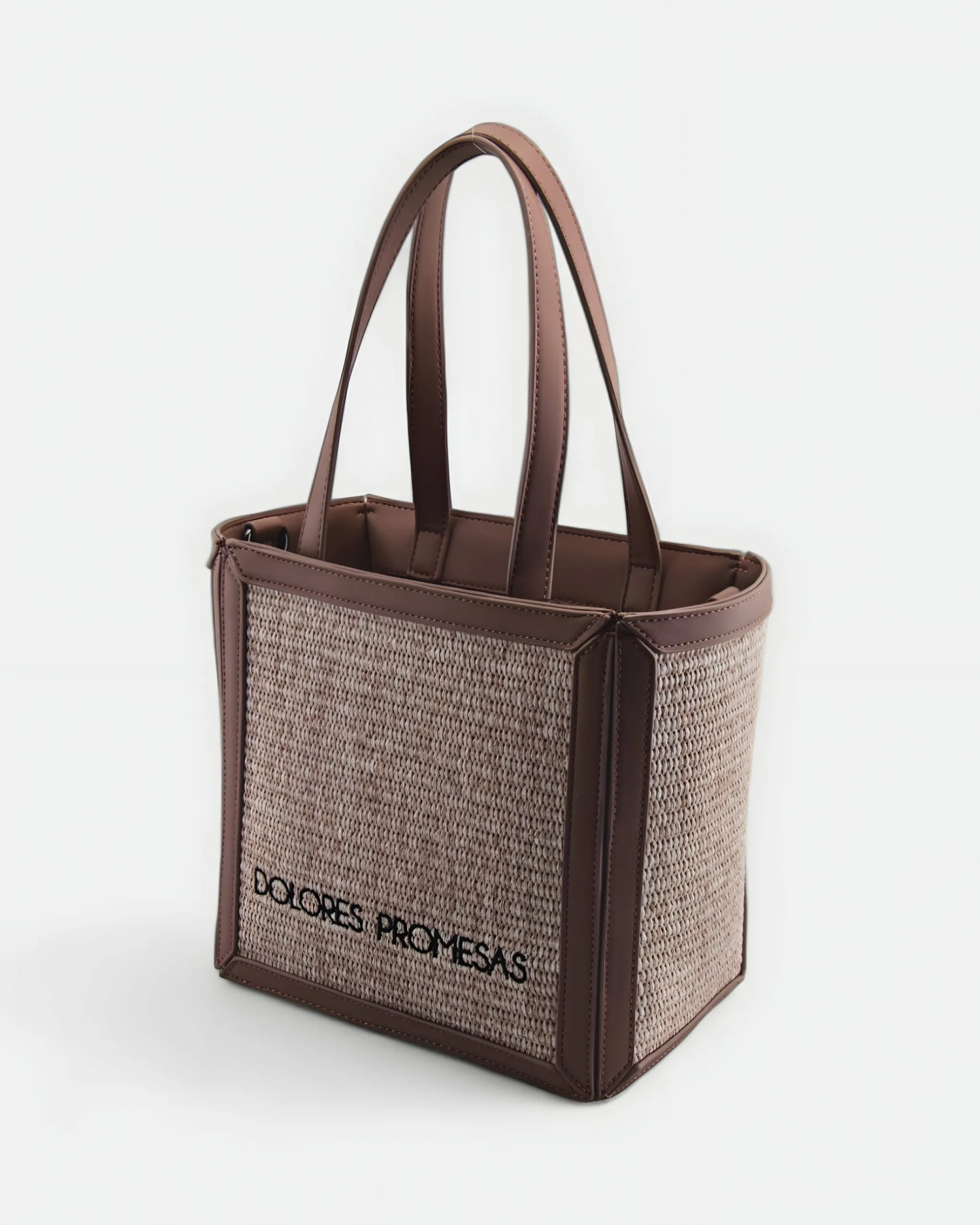 Bolso de Rafia Astuta en Nude