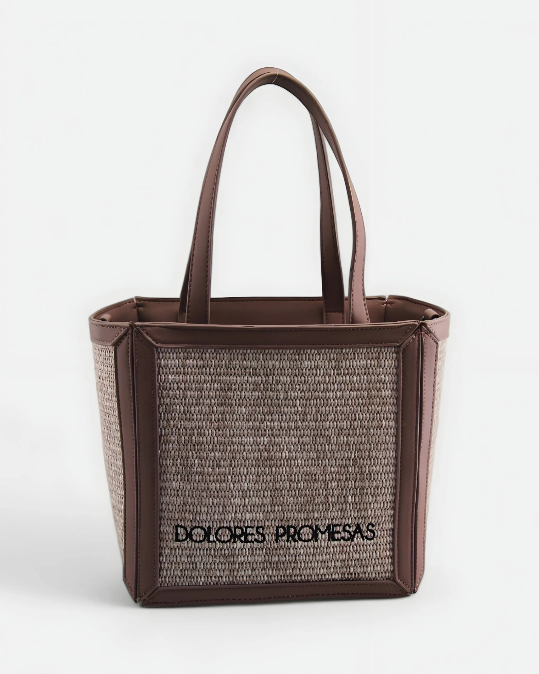 Bolso de Rafia Astuta en Nude