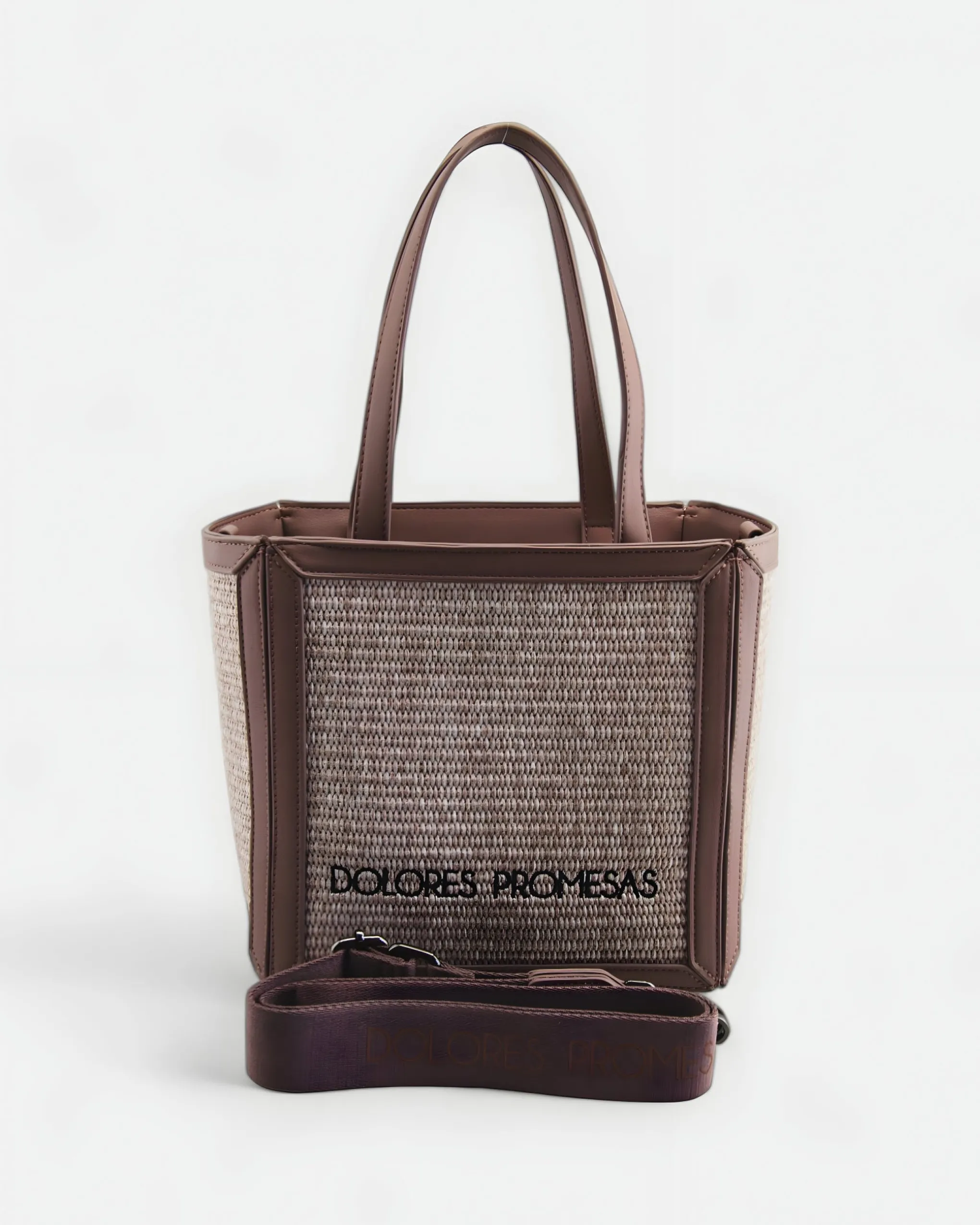 Bolso de Rafia Astuta en Nude