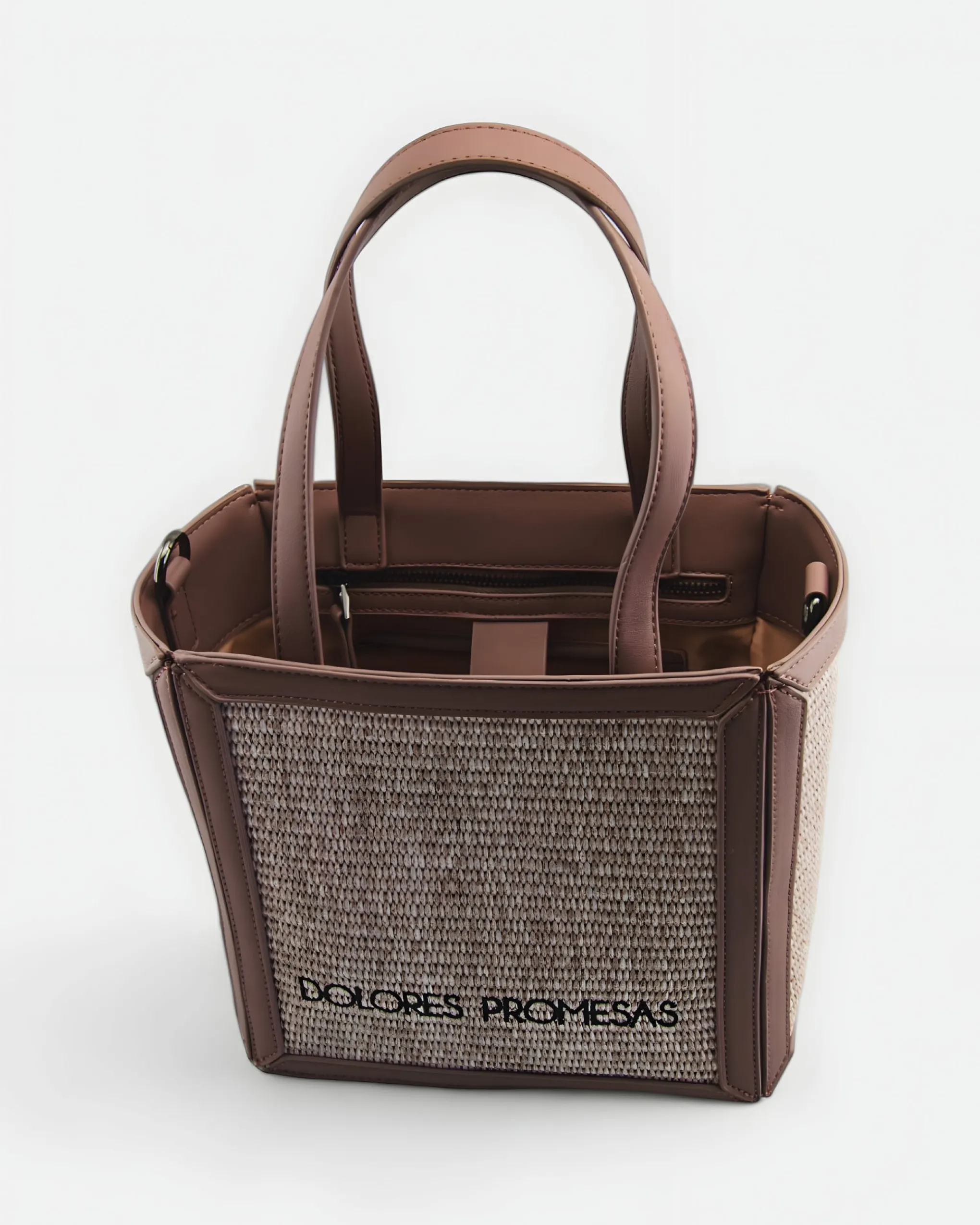 Bolso de Rafia Astuta en Nude
