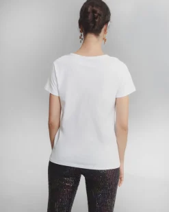Camiseta Blanca Ilustrada Promesas