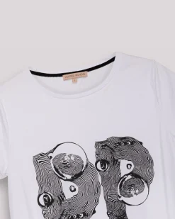 Camiseta Blanca Vibrante