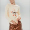 Camiseta Crema Estrella