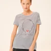 Camiseta Muse Rayas