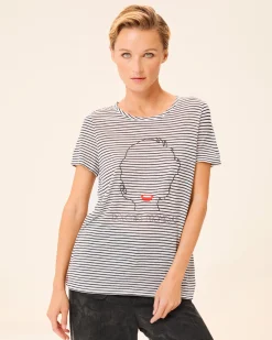 Camiseta Muse Rayas