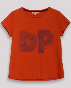 Camiseta Naranja Vibrante