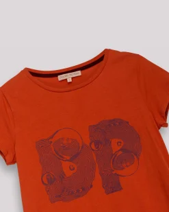 Camiseta Naranja Vibrante