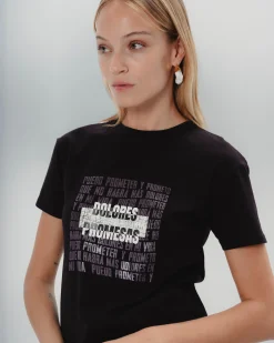 Camiseta Negra Dolores Promesas