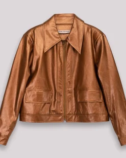 Chaqueta metalizada Bella