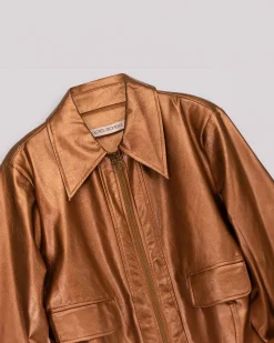 Chaqueta metalizada Bella