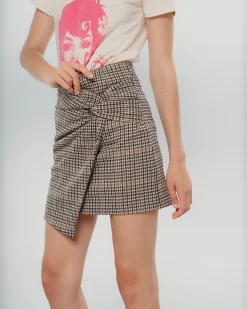 Falda drapeada Margot