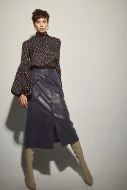 Falda Midi Cargo