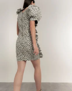 Mini Vestido de Lunares Spotlight