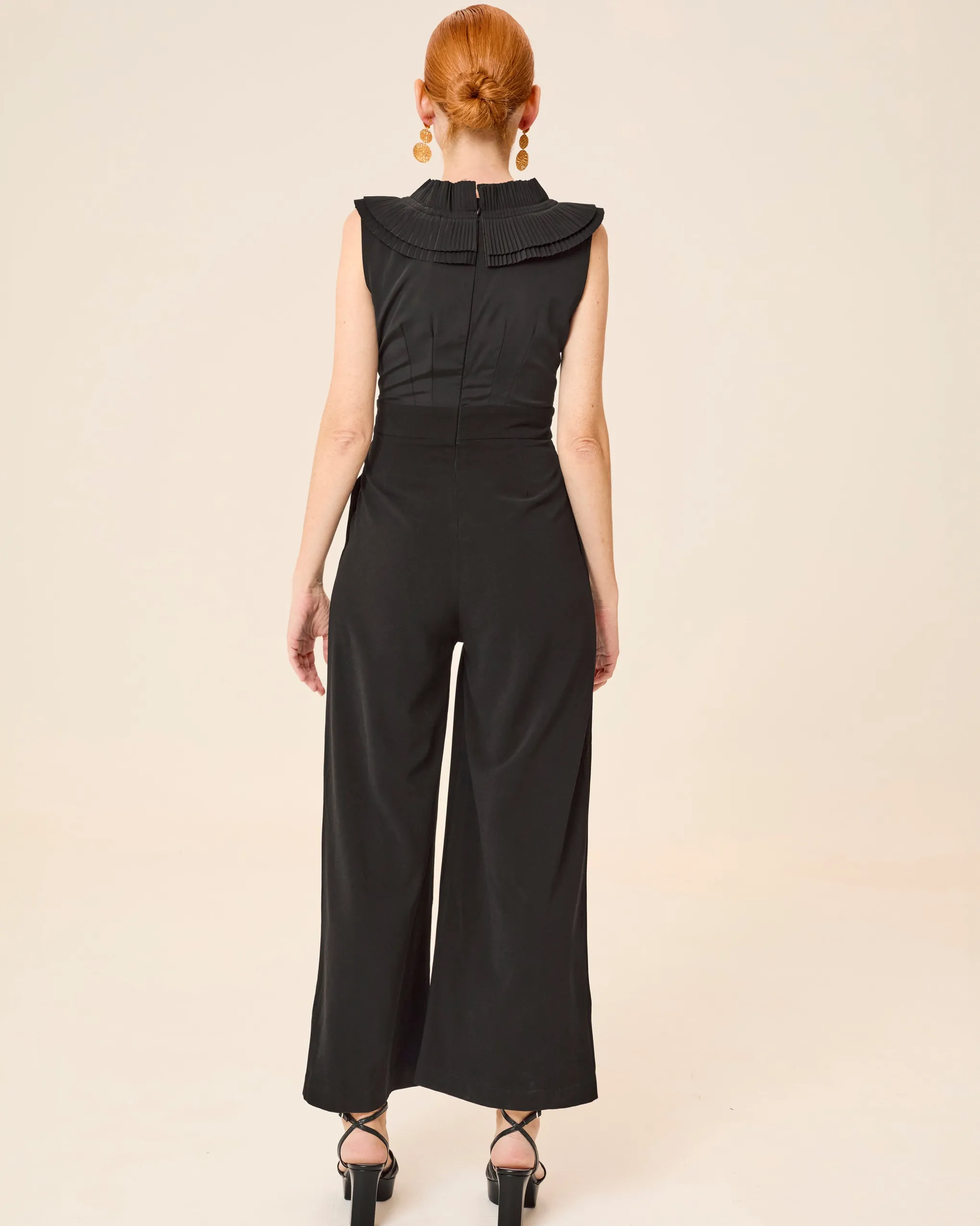 Mono Negro Volantes Clair
