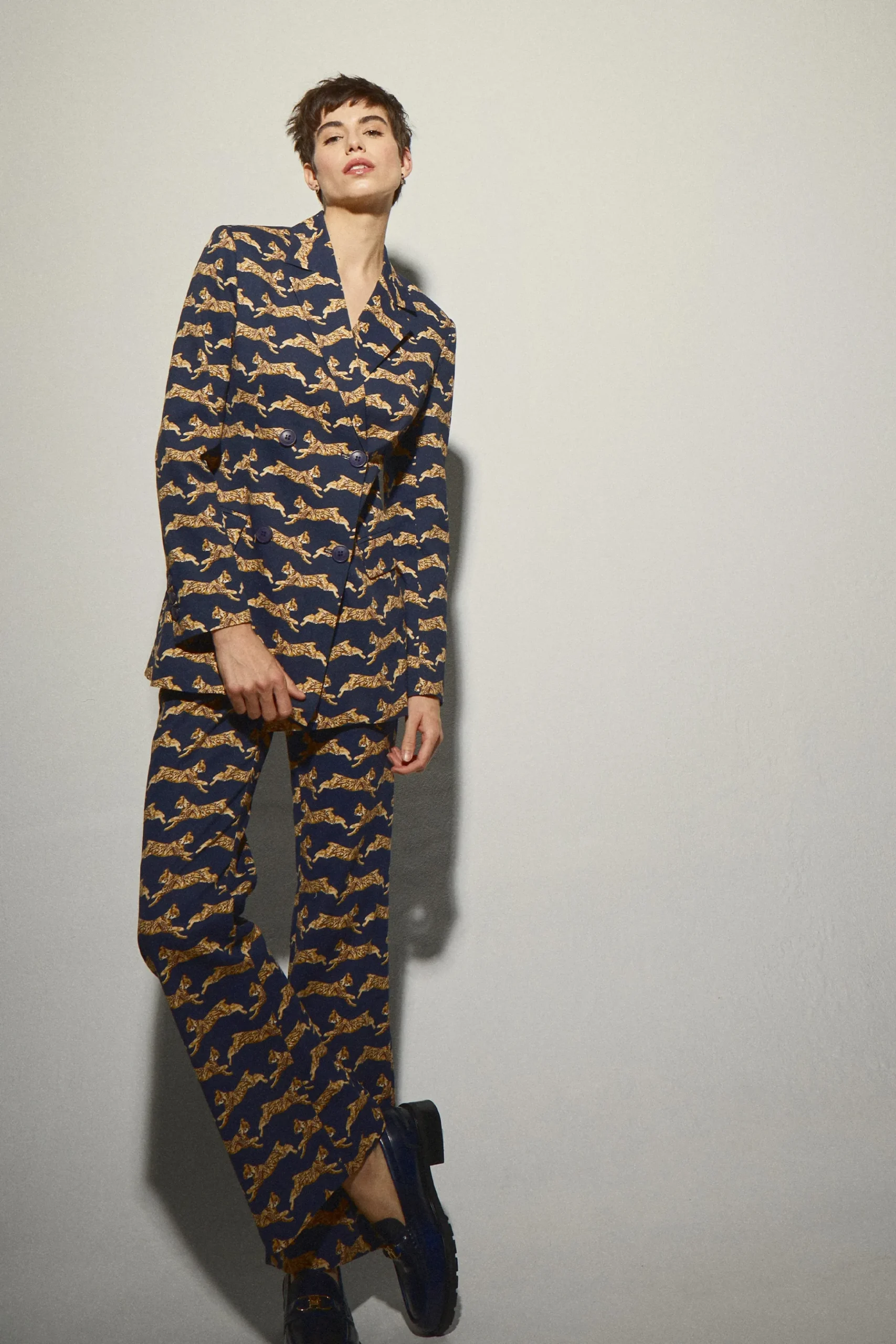 Pantalón Azul Marino Lince