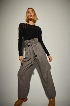 Pantalón Baggy Gris