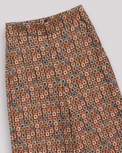 Pantalón estampado geométrico Manuela