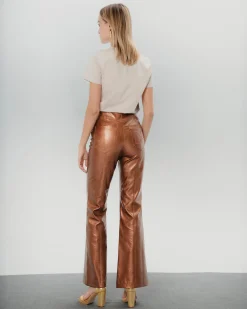 Pantalón metalizado Bella