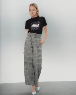 Pantalón pata de gallo Margot