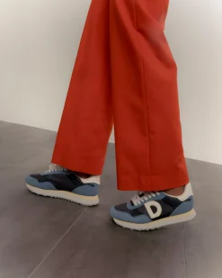 Pantalón recto rojo
