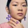 Pendientes Cassia Lila