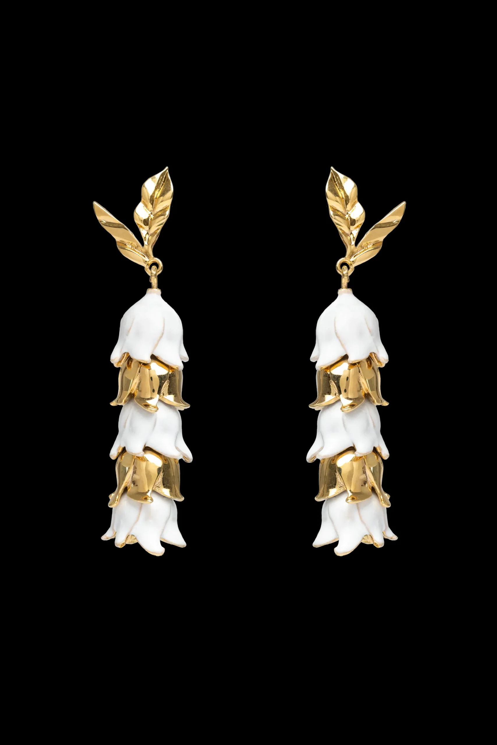 Pendientes Lirium Blancos