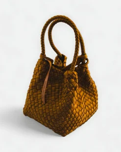 Saco Trenzado Única Camel