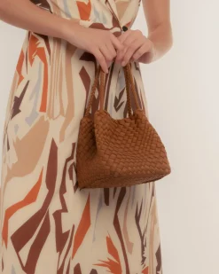 Saco Trenzado Única Camel