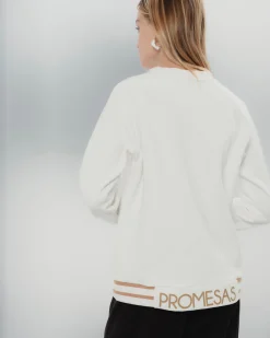Sudadera Blanca Promesas