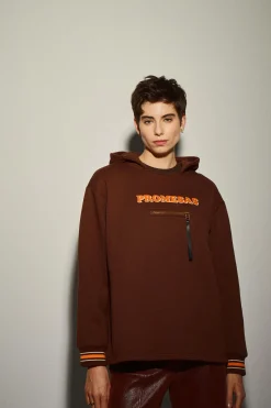 Sudadera Marrón Promesas