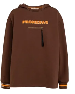 Sudadera Marrón Promesas
