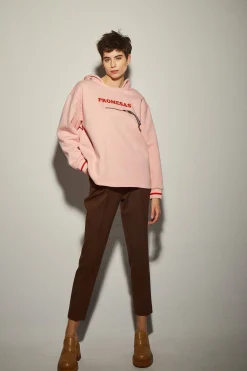 Sudadera Rosa Palo Promesas
